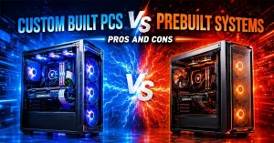 Read more about the article Custom Built PCs vs Prebuilt Systems: Pros and Cons | Everything You Need to Know