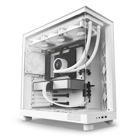 NZXT H6 Flow White Case