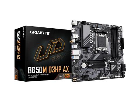 GIGABYTE B650M D3HP AX AM5, DDR5, USB 3.2, USB-C, 2.5GB LAN