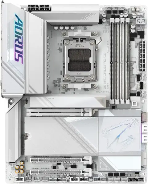 GIGABYTE X870E AORUS PRO ICE DDR5 Motherboard